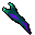 Tanzanite fang.png: Christmas present drops Tanzanite fang with rarity Very rare in quantity 1