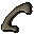 Curved bone.png: Ancient Samurai drops Curved bone with rarity Very rare in quantity 1