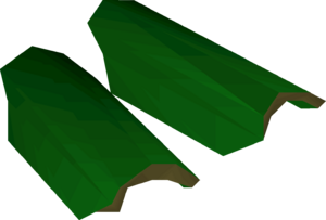 Green d'hide vambraces detail.png