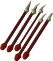 Five dragon arrows