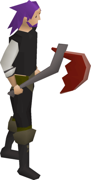 Dragon axe equipped.png